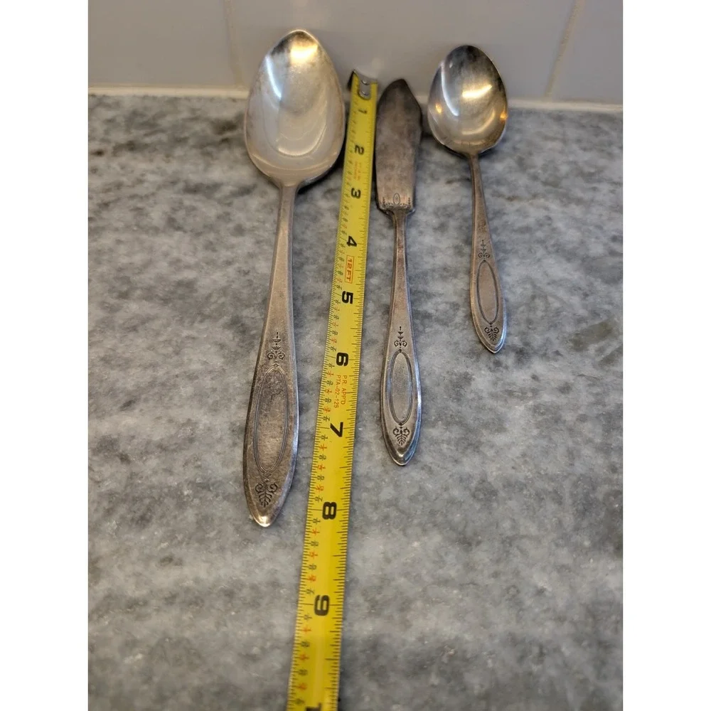 Set‎ Of 3 Vintage COMMUNITY silverplated Serving Flatware Pieces